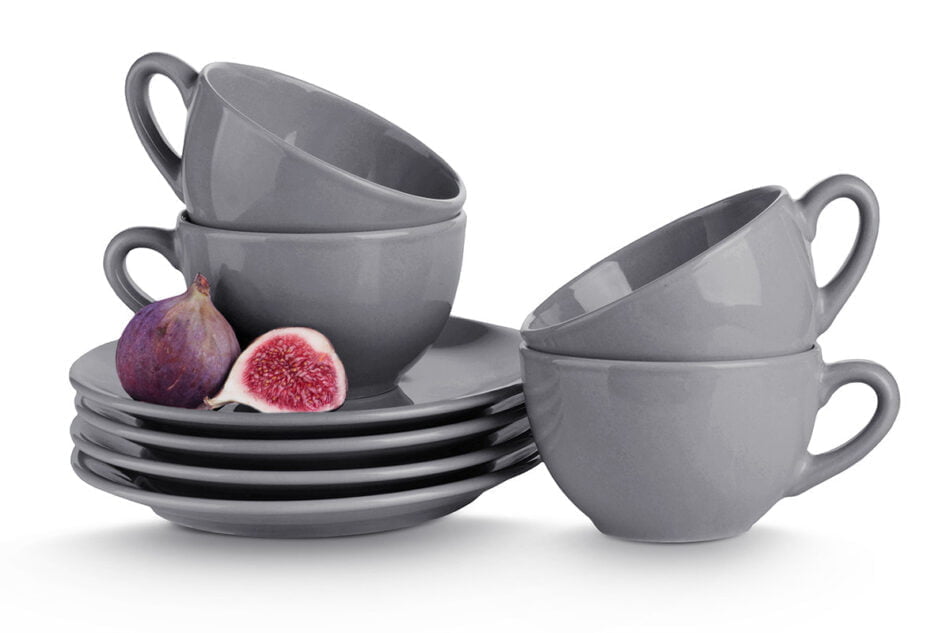 LUPIN Šálka na čaj šedá - obrázok 4