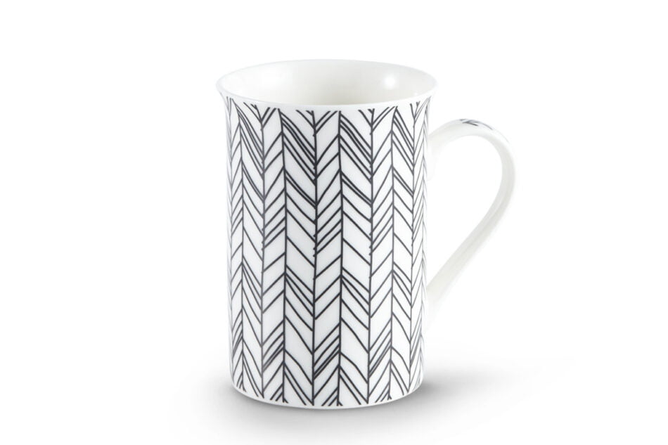 COREUS Hrnček bílý černý - obrázok 1