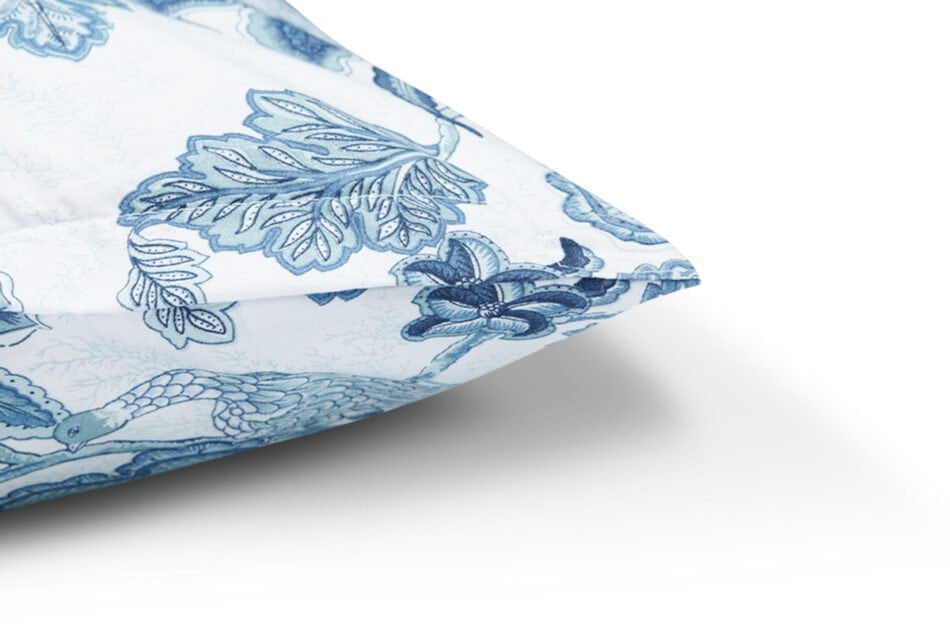 SATIVA Súprava posteľnej bielizne Modrá bílá - obrázok 6