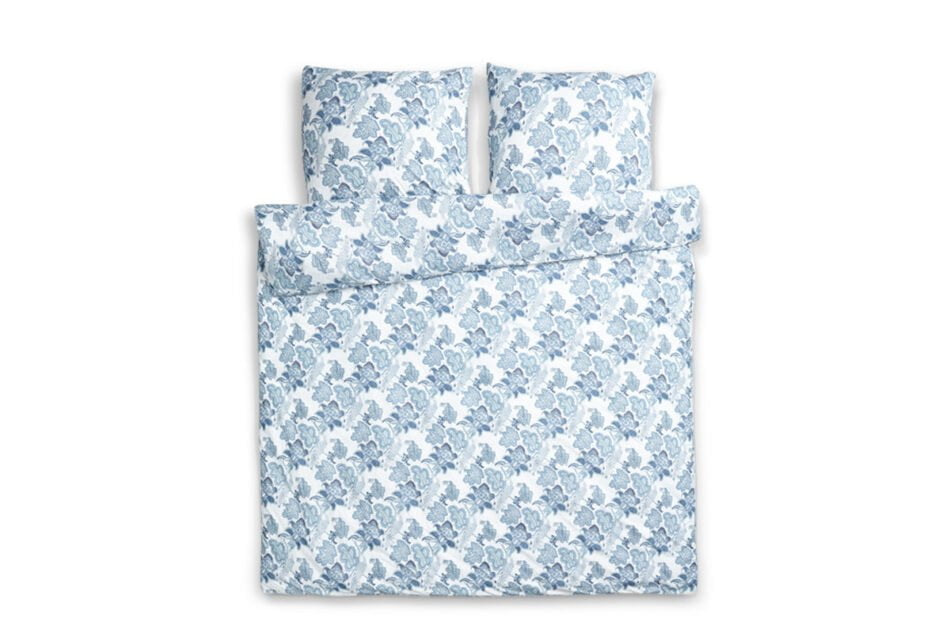 SATIVA Súprava posteľnej bielizne Modrá bílá - obrázok 3