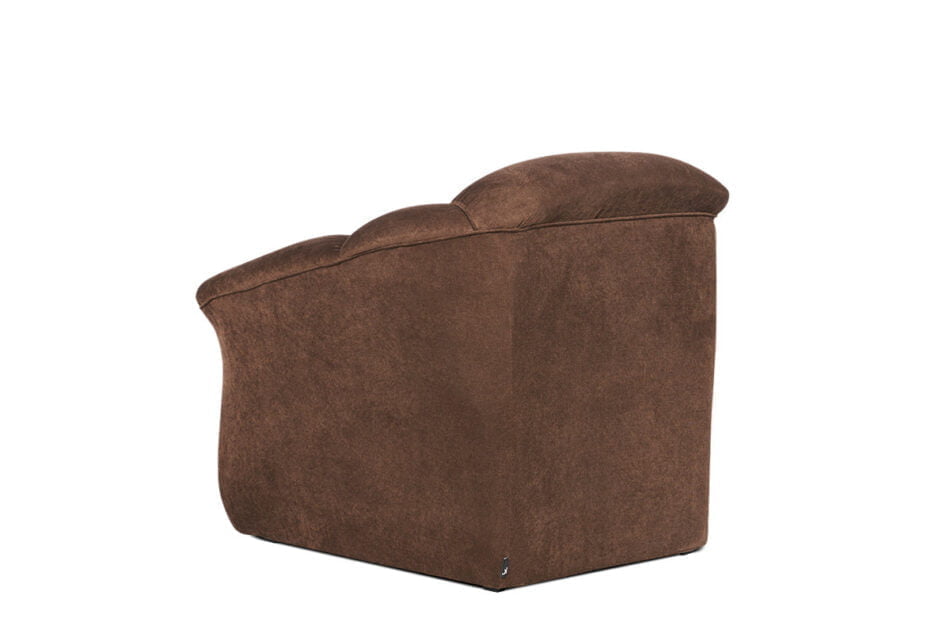 IMERO Vintage hnedé kreslo ciemny brąz - obrázok 2