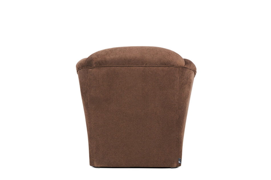 IMERO Vintage hnedé kreslo ciemny brąz - obrázok 3