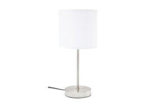 ISNER, https://konsimo.sk/kolekcie/isner/ Stolná lampa stříbrná/bílá - obrázok