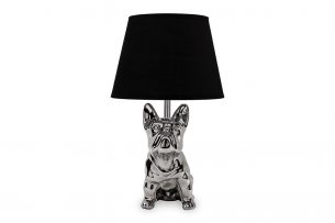 FODIO, https://konsimo.sk/kolekcie/fodio/ Stolná lampa srebrny/czarny - obrázok