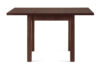 SALUTO Malý rozkladací stôl 80 cm orech matice - obrázok 4