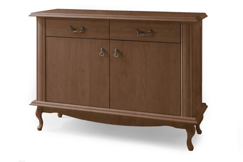 BRITON Vintage komoda tmavý dub tmavý dub - obrázok 0