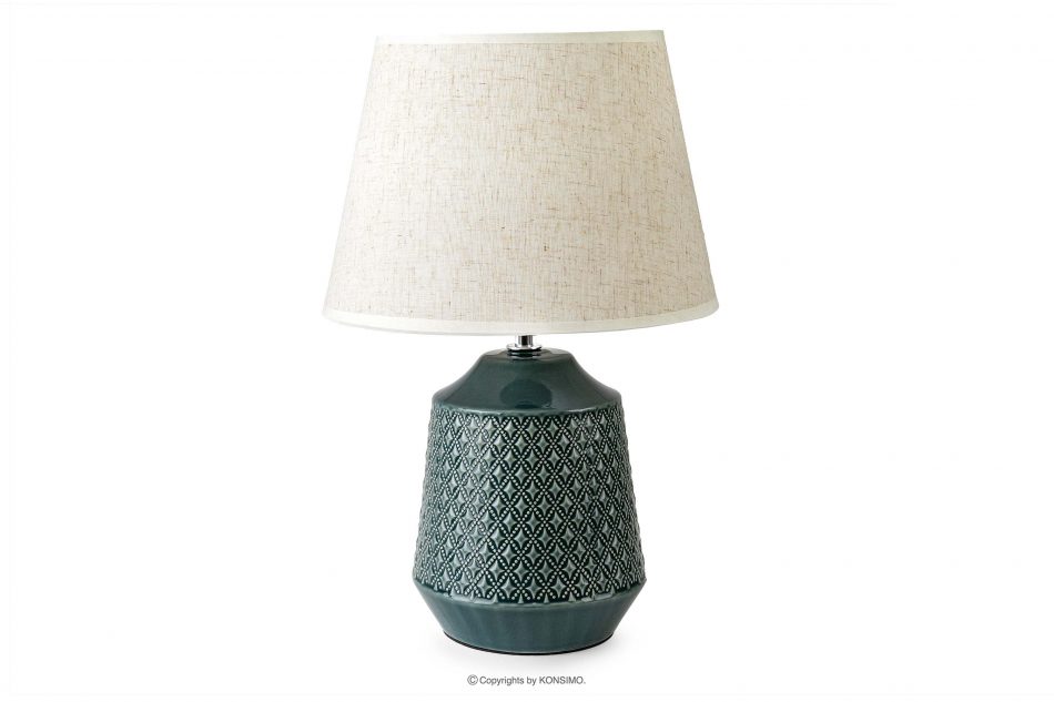SOPI Stolná lampa béžová/morská - obrázok 0