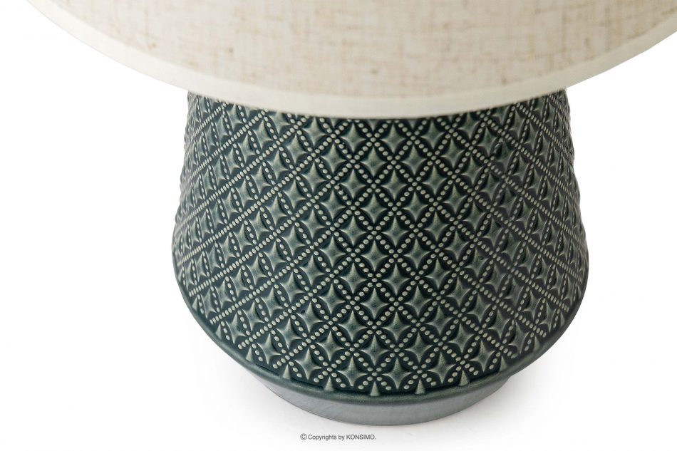 SOPI Stolná lampa béžová/morská - obrázok 6