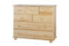 TARDA Drevená komoda přírodní borovice - obrázok 1