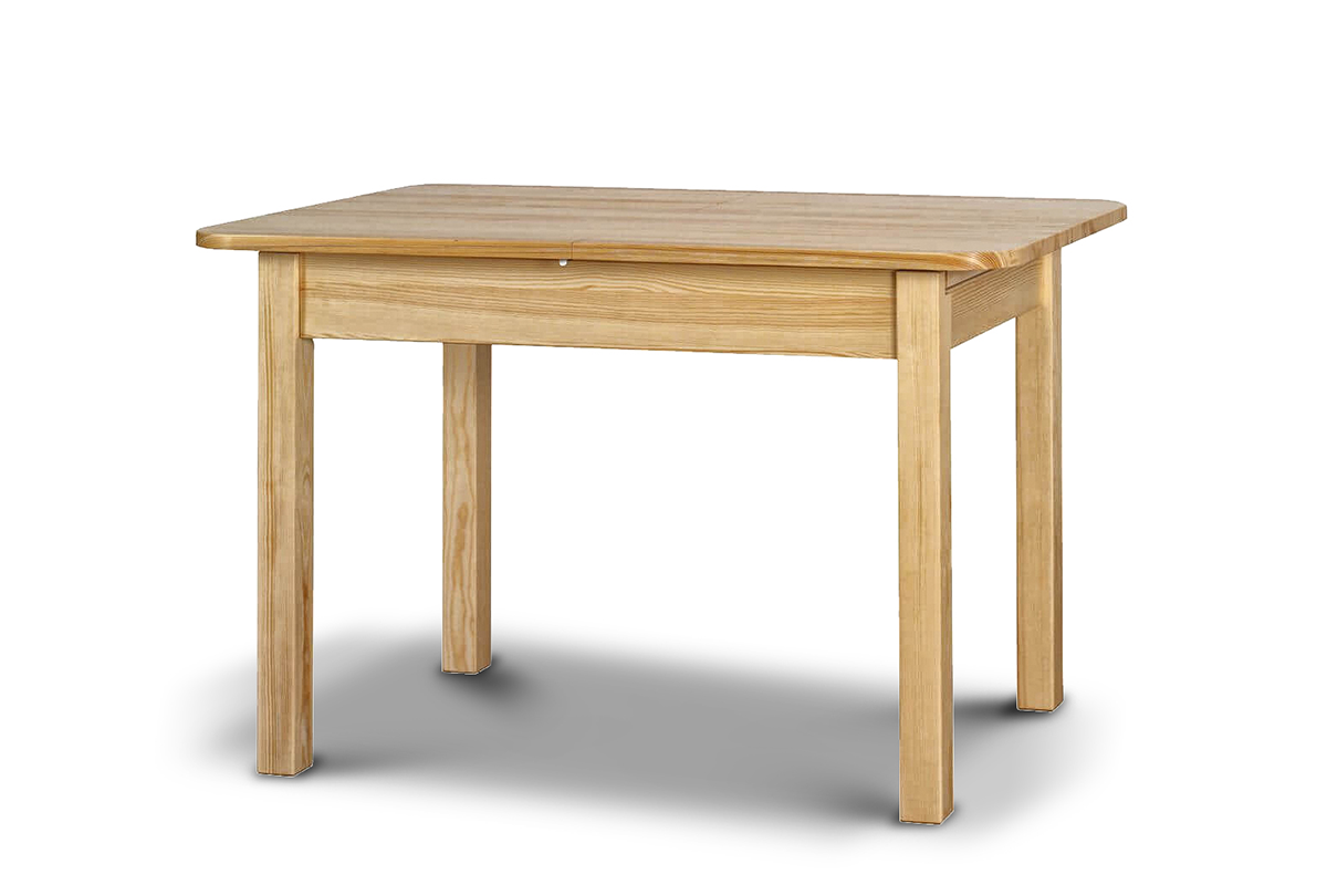 Rozkladací stôl z borovice 120 cm
