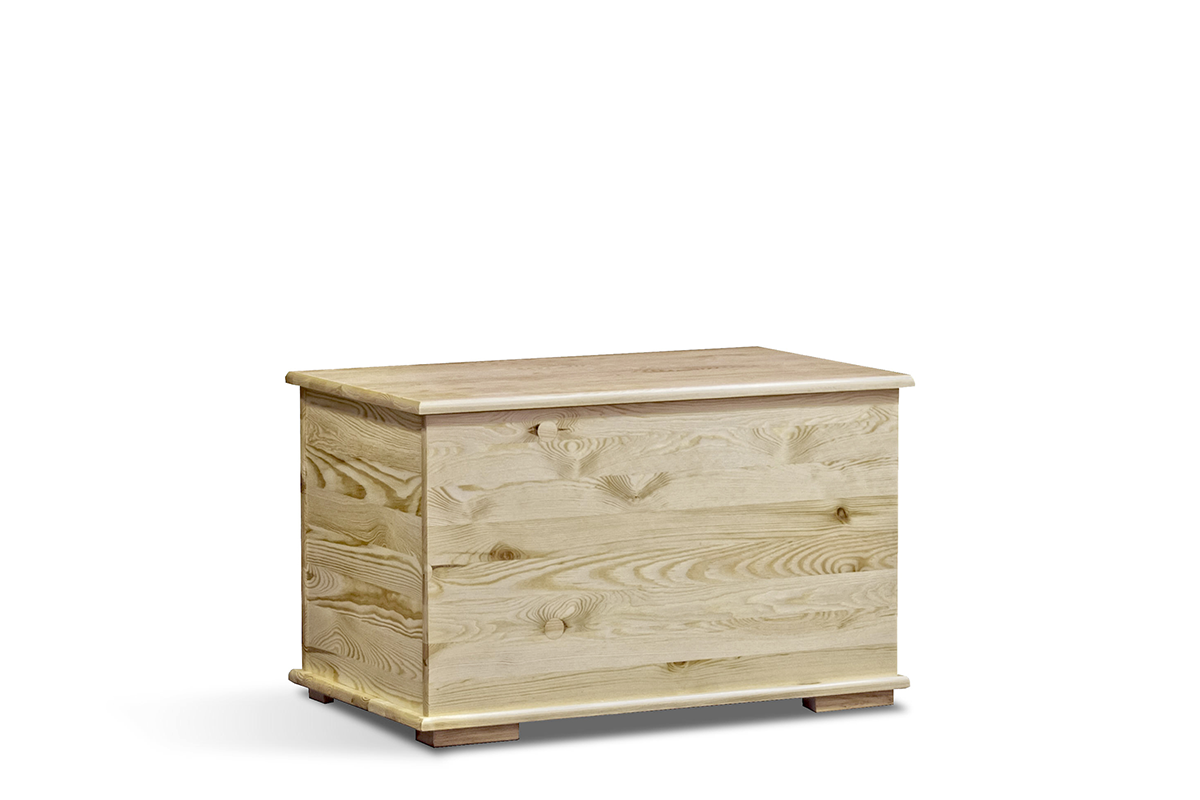 Úložný box na posteľnú bielizeň z borovice