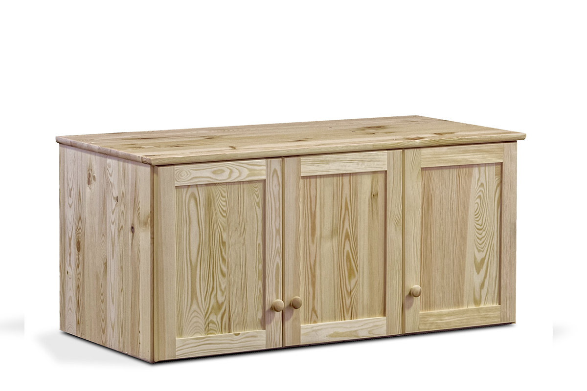 Borovicový nadstavec na šatníkovú skriňu 120 cm