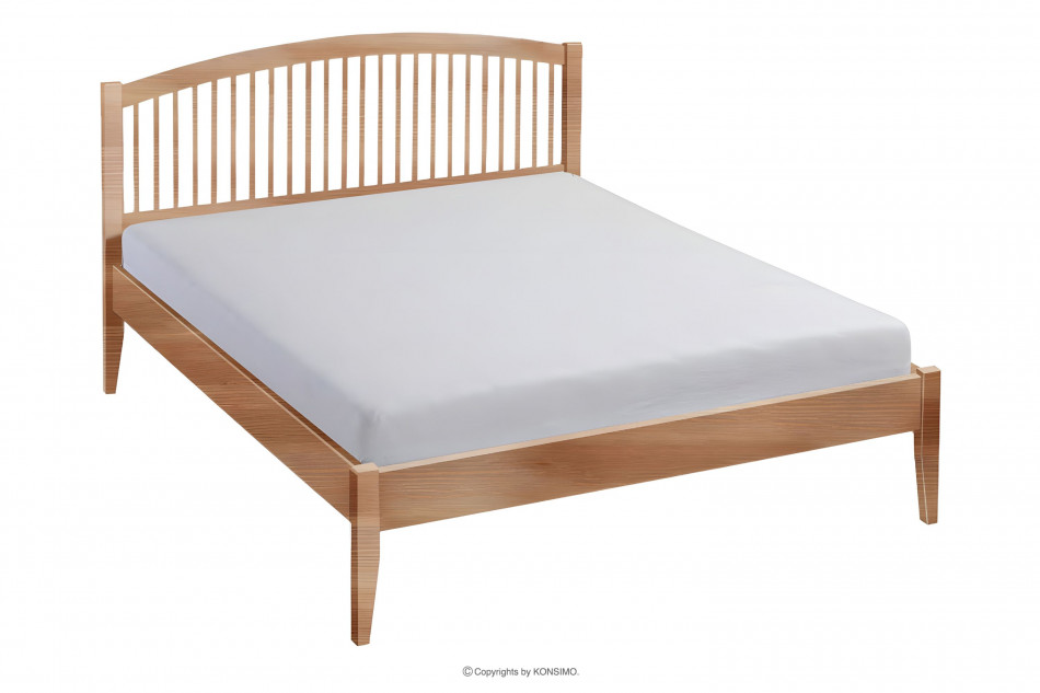 ALPI Rám postele z borovicového dreva 180 x 200 dub dub - obrázok 2