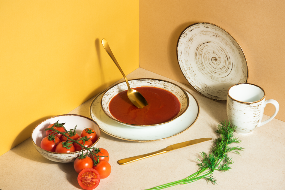 ALUMINA Jedálenská súprava poľský porcelán Nostalgia White pre 6 osôb Nostalgie bílá - obrázok 4