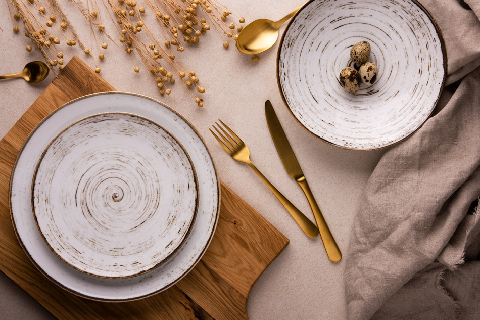 ALUMINA Jedálenská súprava poľský porcelán Nostalgia White pre 6 osôb Nostalgie bílá - obrázok 2