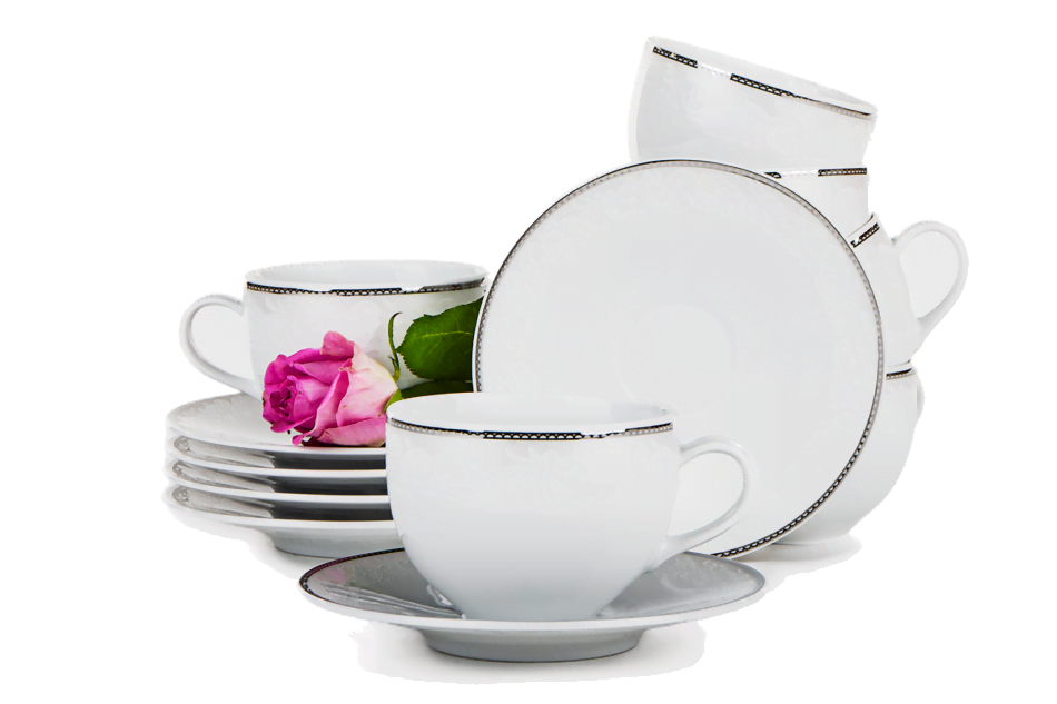 AMELIA LUIZA Súprava šálok pre 6 osôb. (12ks) Luisa - obrázok 0