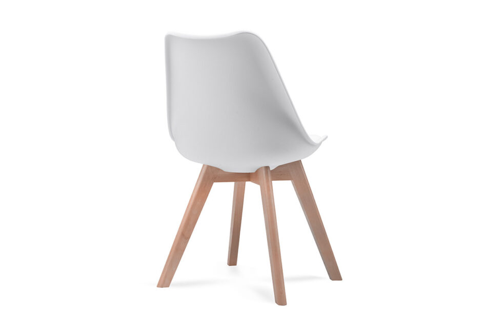 SALUTO Jedálenský set stôl a 4 biele stoličky bílý - obrázok 7