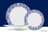 LIVIDUS Porcelánová jedálenská súprava grécky vzor biela / modrá pre 4 osoby bílá/modrá - obrázok 9