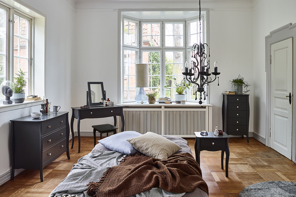 BAROQUE Vintage biela komoda bílý - obrázok 3