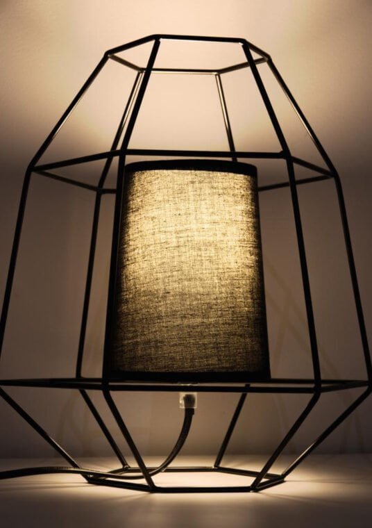 MERLI Stolná lampa Černá - obrázok 2