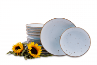 Jedálenská súprava poľský porcelán Cottage Sky pre 6 osôb