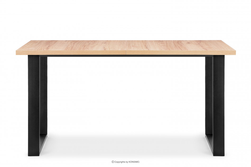 CETO Rozkladací stôl v loftovom štýle dub světlý dub - obrázok 0