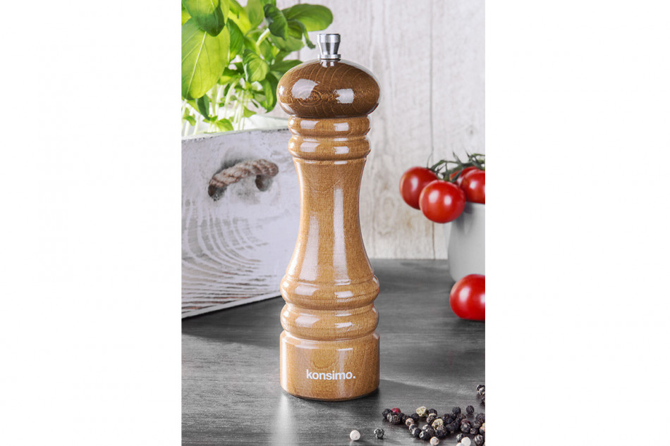 MILOS Súprava mlynčekov 18 cm hnědý - obrázok 1