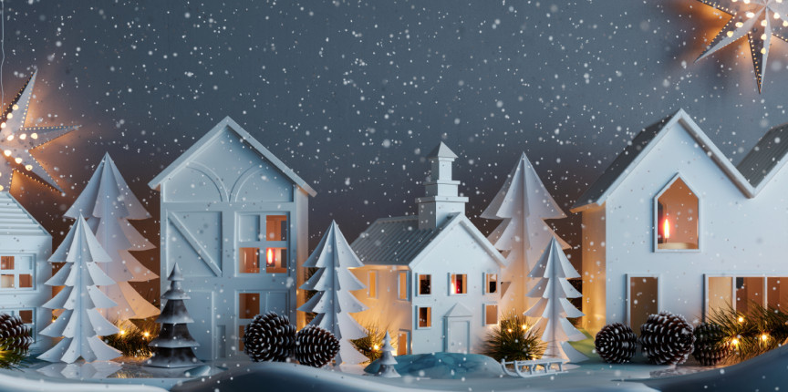 jak zrobić choinkę z kartonu?