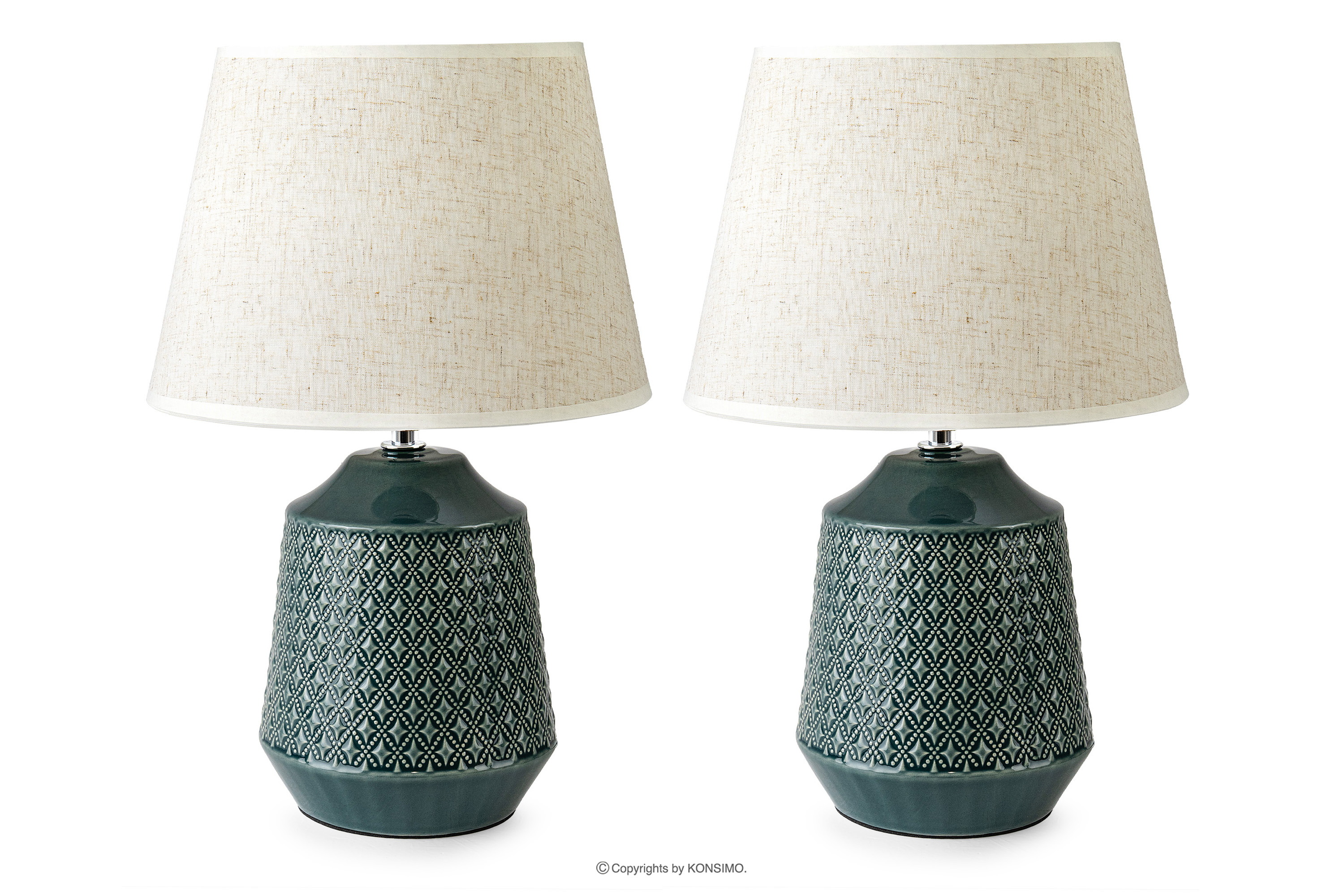 Retro stolná lampa, 2 ks.