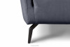 CORDI Elegantné prešívané kreslo šedé šedá - obrázok 7