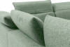 DAVIDI Nastaviteľná rohová sedacia súprava mätová pravá máta - obrázok 6