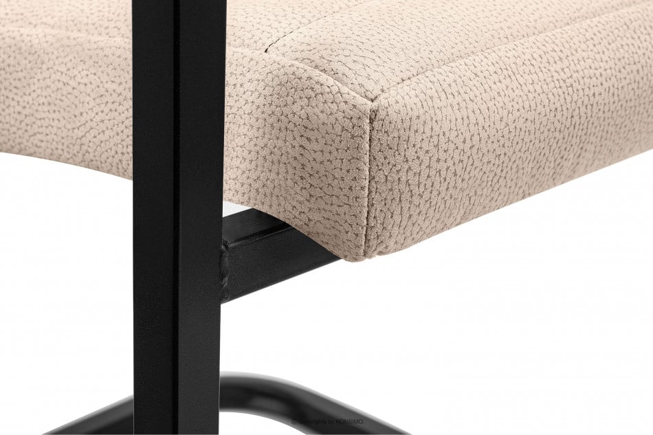 BASKO Kancelárska stolička béžová béžová/černá - obrázok 6