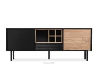 Loft TV skrinka na vysokých nožičkách