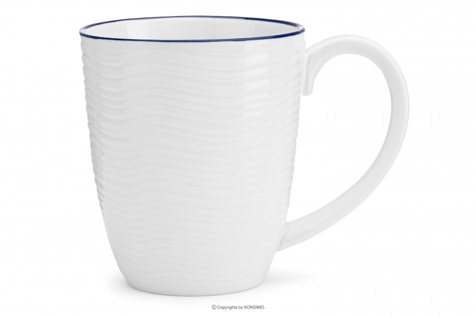 KROG Hrnček biela/garnet - obrázok 0