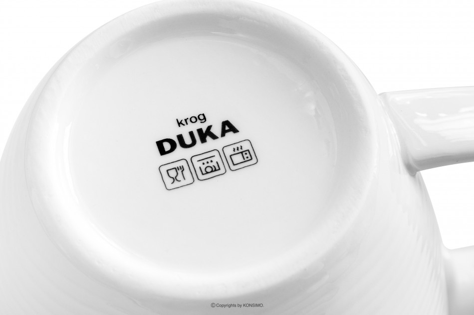 KROG Hrnček biela/garnet - obrázok 5