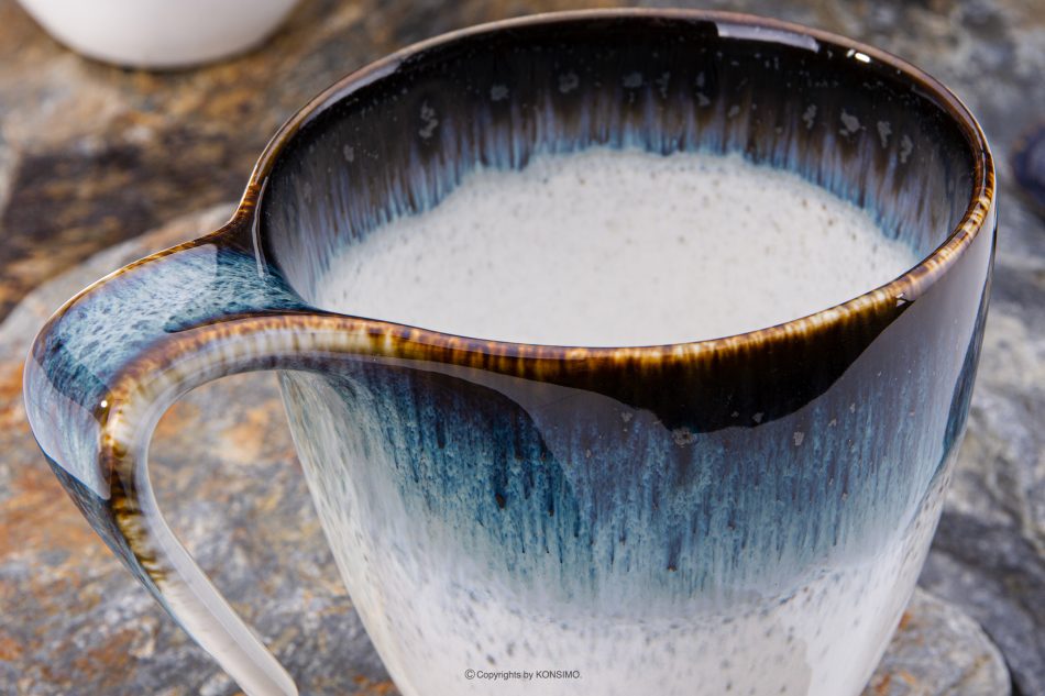 TIME DIM Šálka námornícka modrá/biela - obrázok 6