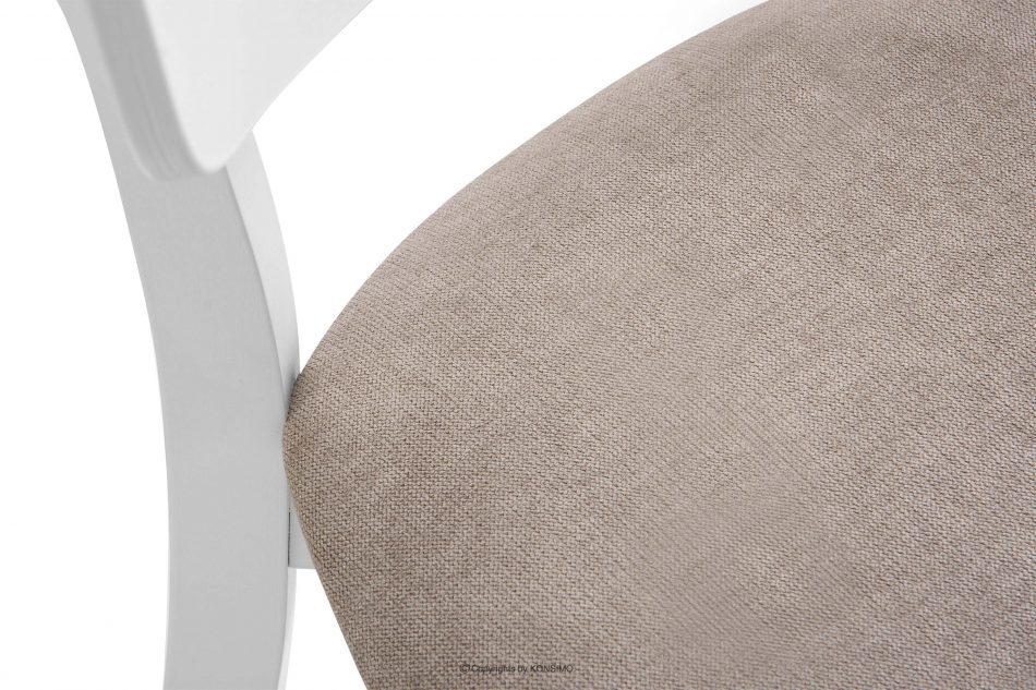 TANER Vintage stolička biela béžová beżowy/biały - obrázok 4