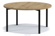 Konferenčný stolík do obývačky v industriálnom štýle dub artisan