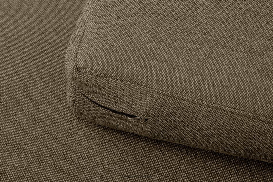 TAGIO II 2-miestna škandinávska pohovka s prešívanou pletenou látkou cappuccino cappuccino - obrázok 6