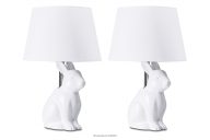 Stolná lampa králik 2ks