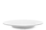 Elegantný jedálenský tanier platinová línia