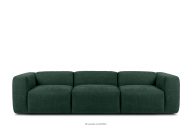 Modulárna 3-miestna pohovka boho z pletenej látky námornícka
