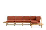 Záhradný kútik boho vpravo oranžová/prírodný jaseň vpravo