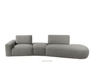 Modulárna pohovka Organic boucle tmavý jaseň