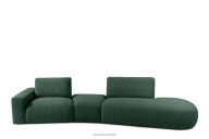 Modulárna pohovka Organic boucle zelená