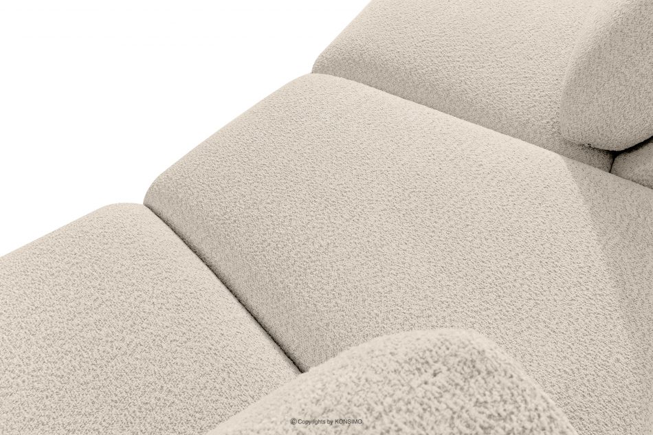 ZUCCO Organická modulová pohovka boucle svetlá béžová svetlo béžová - obrázok 7