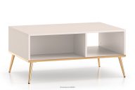 Konferenčný stolík v elegantnom štýle krémová