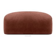 Boho tkaná látka puf oranžová
