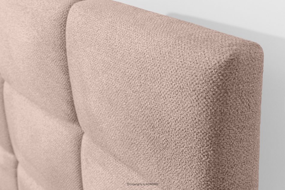 ALTOS Posteľ 160 cm z látky boucle ružová ružová - obrázok 12