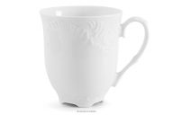 Porcelánový hrnček biely